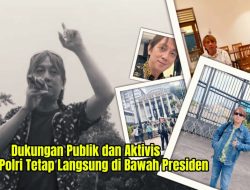 Dukungan Aktivis Oscar Pendong untuk Polri Tetap Langsung di Bawah Presiden