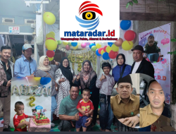 Sukses Digelar HUT ke-2 Media Mataradar, Sekaligus Milad Anak Direktur Utama,” Abizar Ramadhan Devanry “