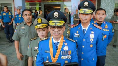Hadiri Peringatan HUT Damkar, Satpol PP dan Satlinmas, Wali Kota Tangerang: Teruslah Hadir di Tengah Masyarakat