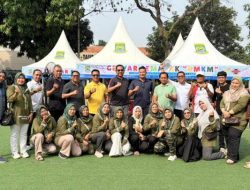 Semarak Gebyar UMKM Jatiuwung Hadirkan Senam Bersama hingga Gerakan SATESAMI