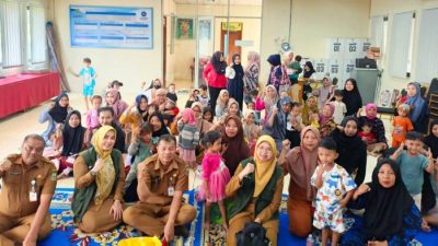 Targetkan 30 Balita Prioritas, DKP Kota Tangerang Salurkan Paket Pangan B2SA di Kelurahan Jurumudi