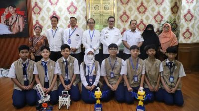 Tim Robotik SMP PGRI 2 Ciledug Kota Tangerang Raih Prestasi Tingkat Nasional di Bandung