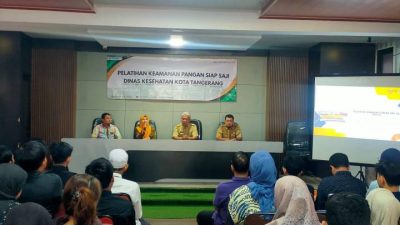 Dinkes Kota Tangerang Gelar Pelatihan Keamanan Pangan Siap Saji Batch 5 di Kecamatan Pinang