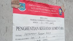 Diduga Oknum Satpol PP Tangsel Terima Uang, Janji Buka Segel Bangunan Padel Serpong Utara