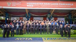 Momentum Galang Persatuan dan Bumi kan Semangat Gotong Royong, Upacara Hari Lahir Pancasila di Kota Tangerang