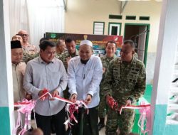 Bupati Tangerang Apresiasi Pembangunan Sarana Ibadah dan Asrama Pondok Pesantren oleh Danrem 052/Wijayakrama