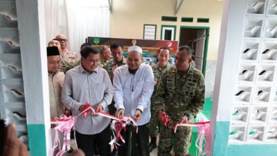 Bupati Tangerang Apresiasi Pembangunan Sarana Ibadah dan Asrama Pondok Pesantren oleh Danrem 052/Wijayakrama