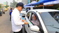 Program Satgas Langit Biru, Langkah Nyata DLH Kota Tangerang Ratusan Kendaraan Ikuti Uji Emisi Gratis