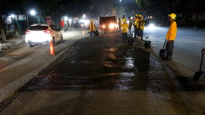 Dinas PUPR Kota Tangerang Gerak Cepat Perbaiki Jalan Husein Sastranegara di Kecamatan Benda