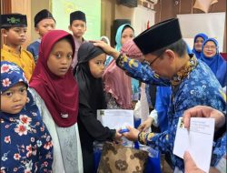 Sambut Tahun Baru Islam, Kecamatan Jatiuwung Salurkan Santunan Puluhan Anak Yatim