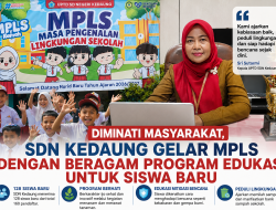 Diminati Masyarakat, SDN Kedaung Gelar MPLS dengan Beragam Program Edukasi untuk Siswa Baru.